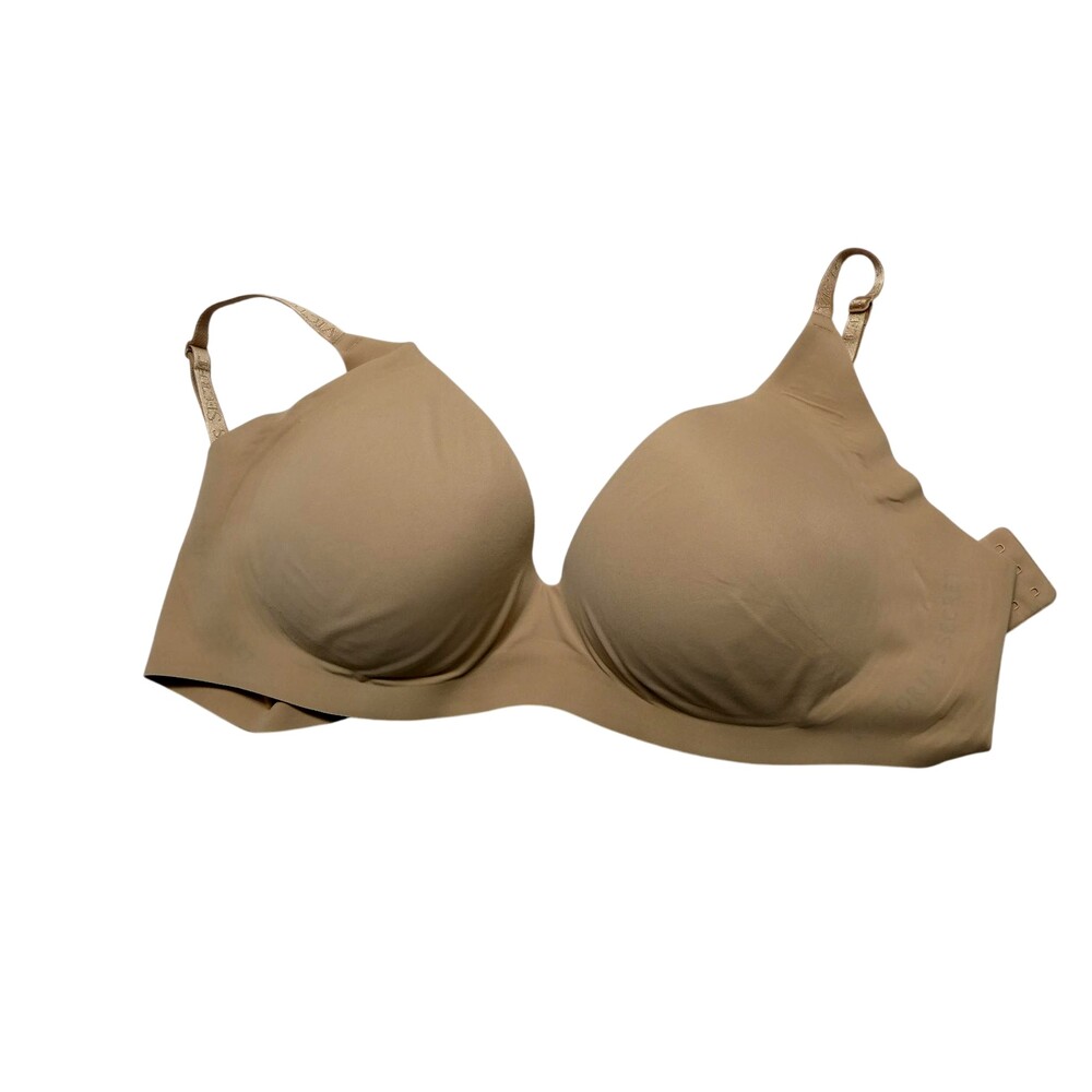 Victoria's Secret Bra Womens 32 Beige T-Shirt Lightly Lined Underwire Seamless